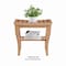 Hastings Home Hastings Home Bamboo Shower Seat, Bench and Shelf 432322OJG - alternate 2